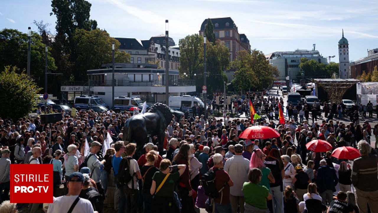 Proteste masive în Germania: peste 175.000 de oameni au mărșăluit împotriva reformelor sociale
