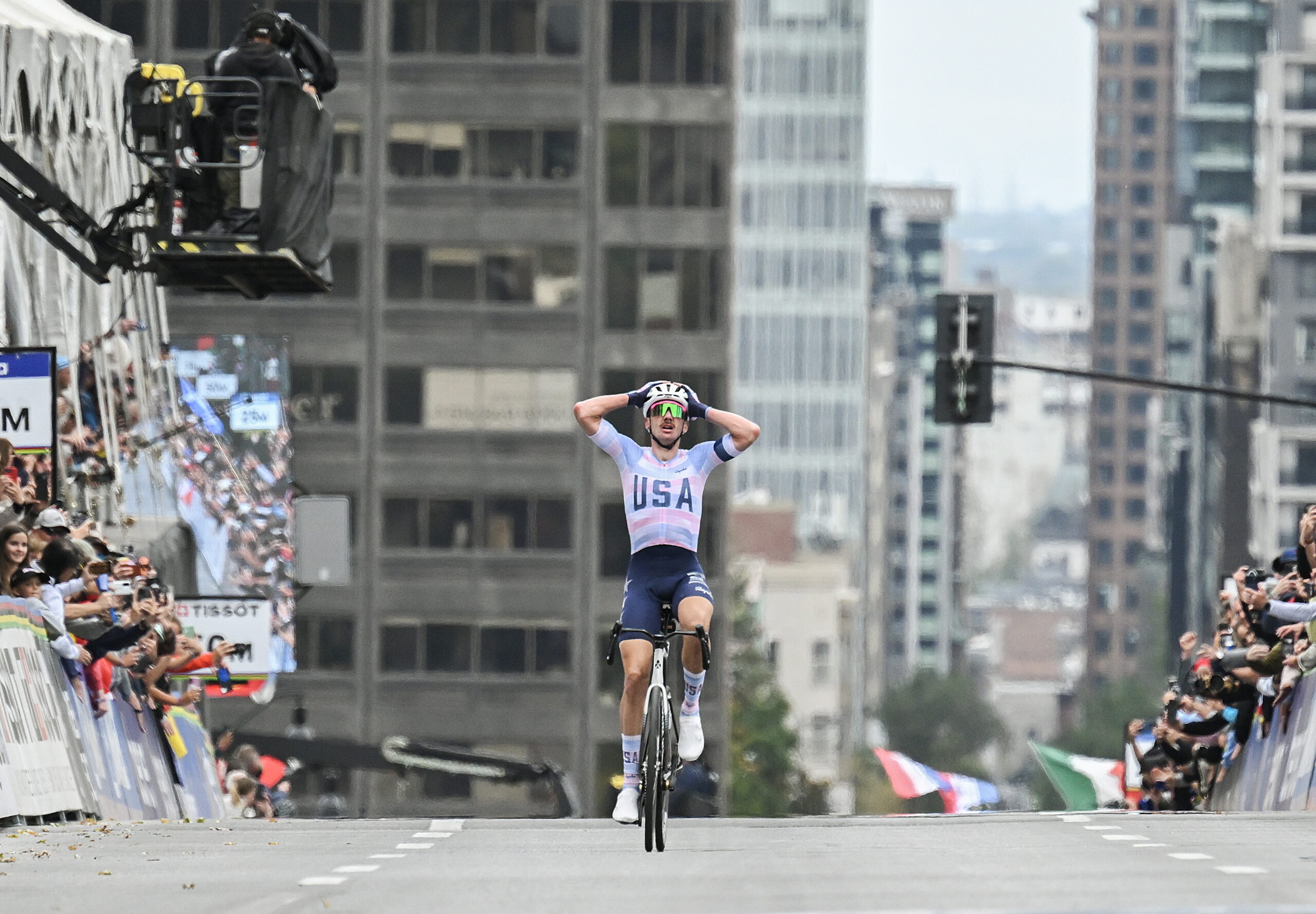 Brandon McNulty câștigă Campionatul Mondial de ciclism pe șosea de la Montreal