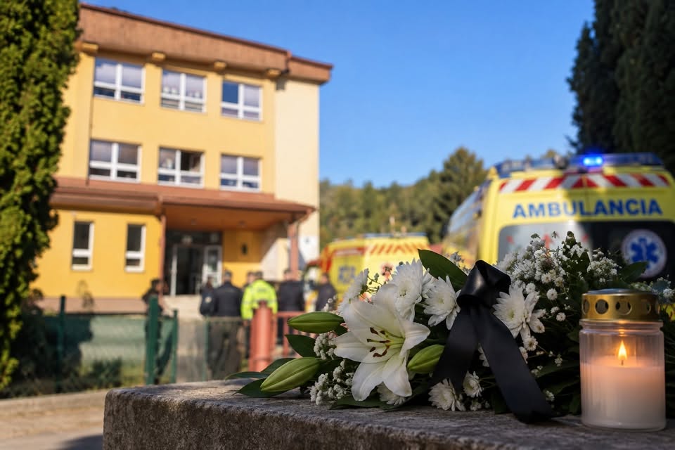 Tragedie în Slovacia: un elev de clasa a VIII-a a atacat cu armă albă o școală, o profesoară a murit