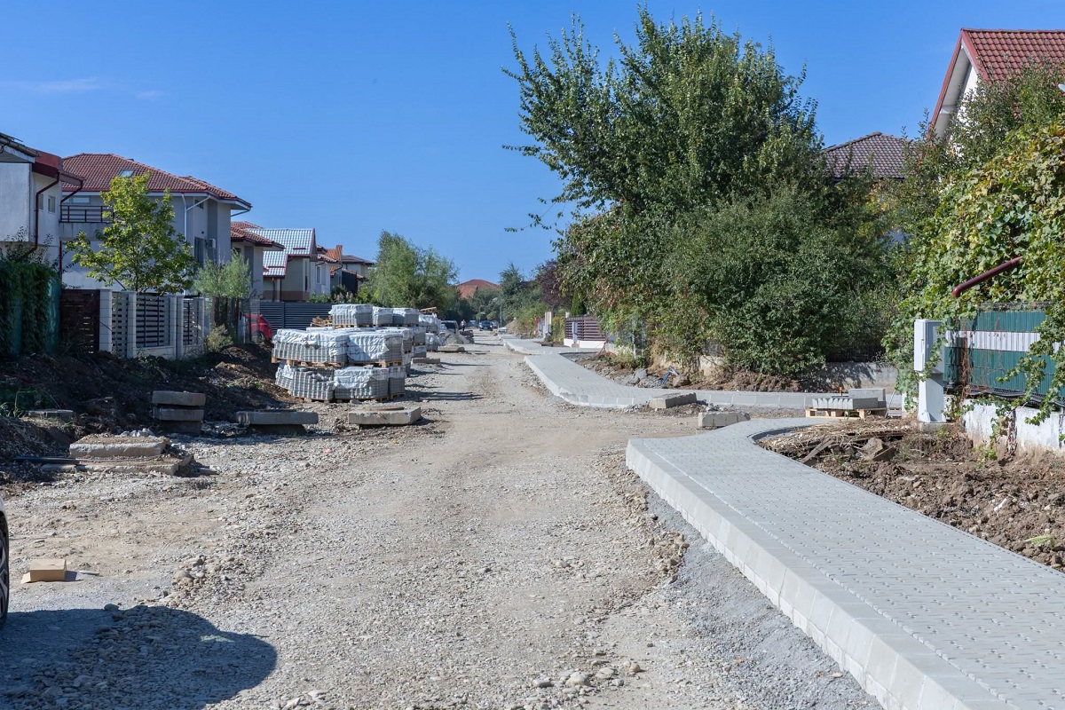 Modernizarea cartierului Henri Coandă: lucrările de infrastructură sunt active pe 22 de străzi