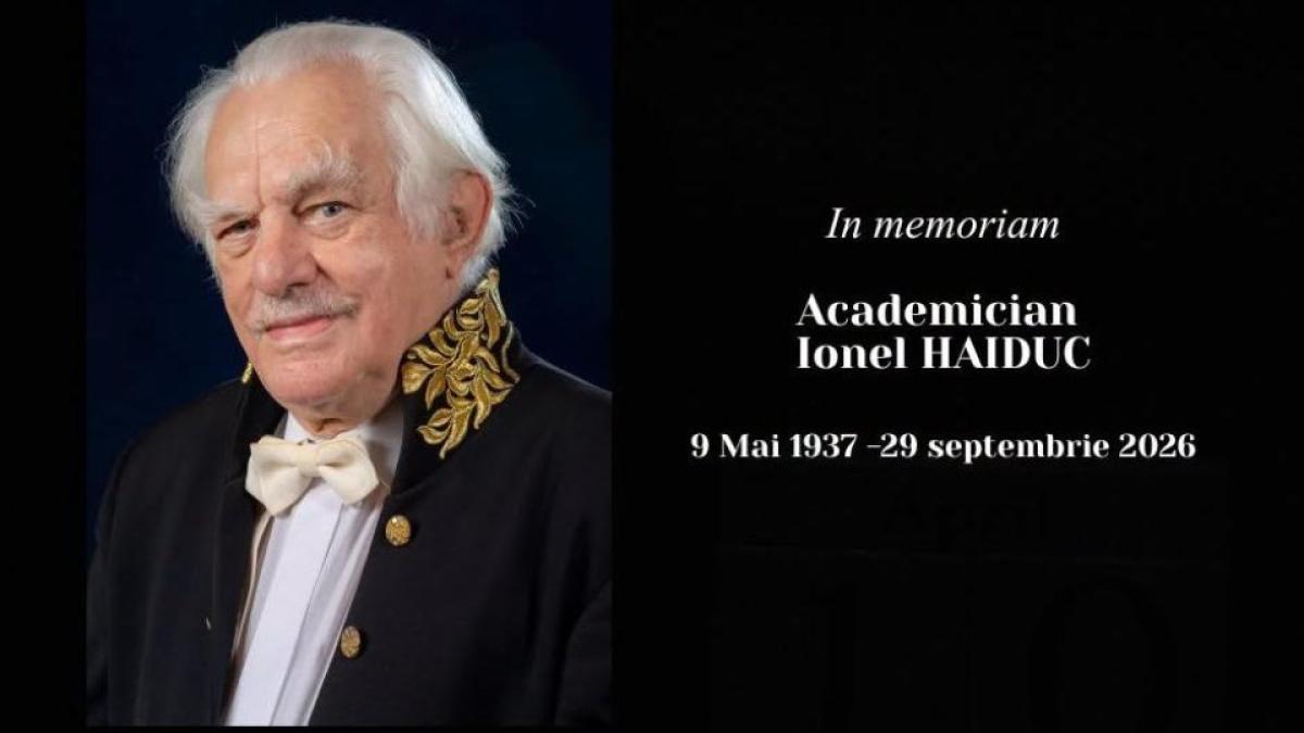 A murit Ionel Haiduc, fostul președinte al Academiei Române și o personalitate de referință în chimie