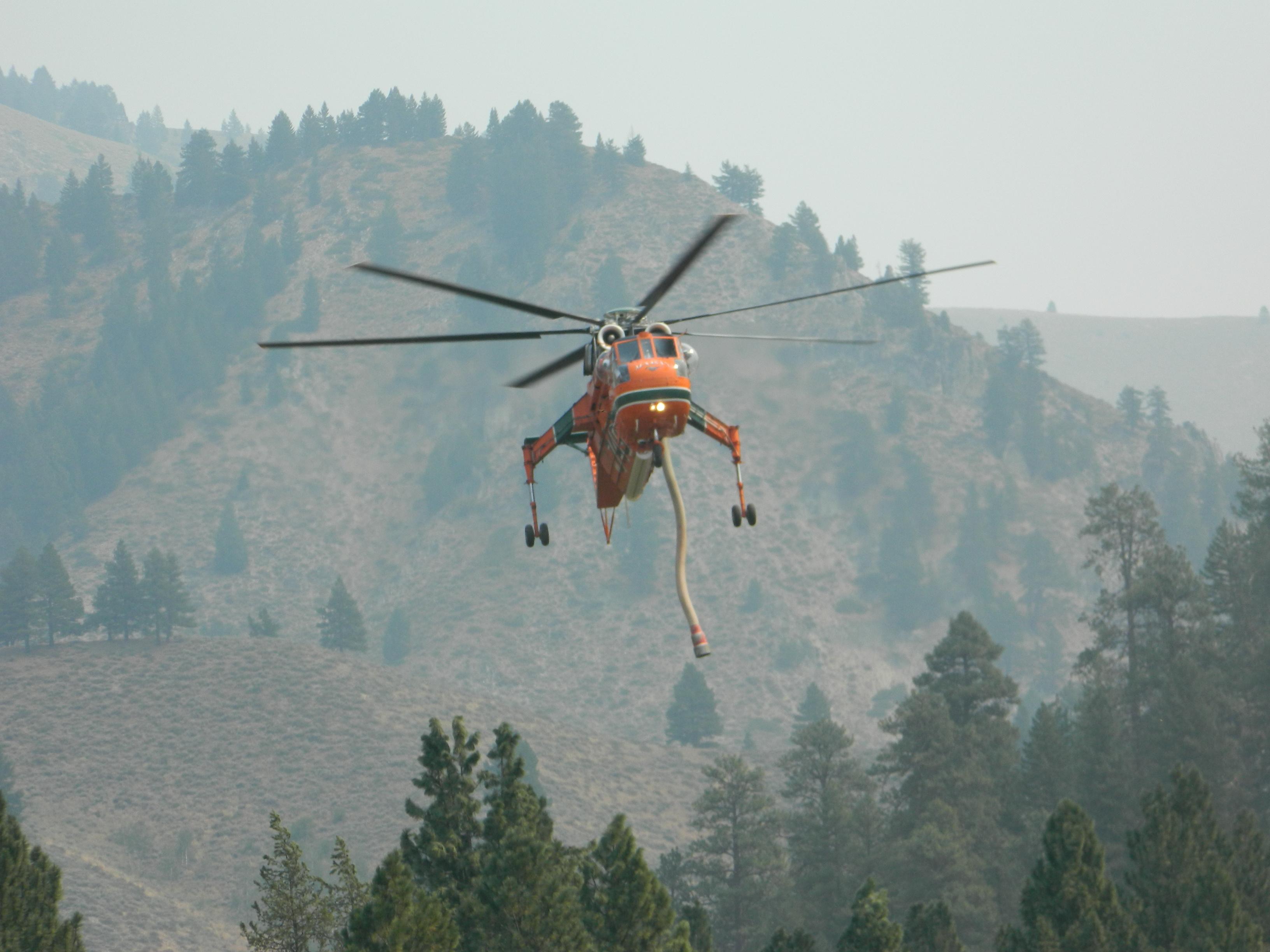 Intervenție masivă cu elicoptere Black Hawk pentru stingerea incendiului din Parcul Național Domogled