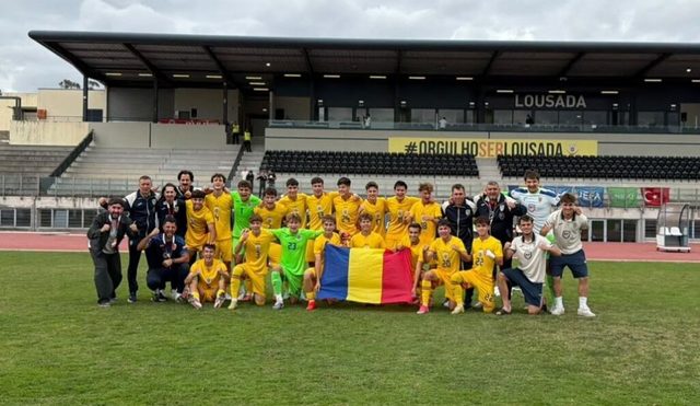 România U18 a debutat cu o victorie în Turneul celor 4 Națiuni din Portugalia