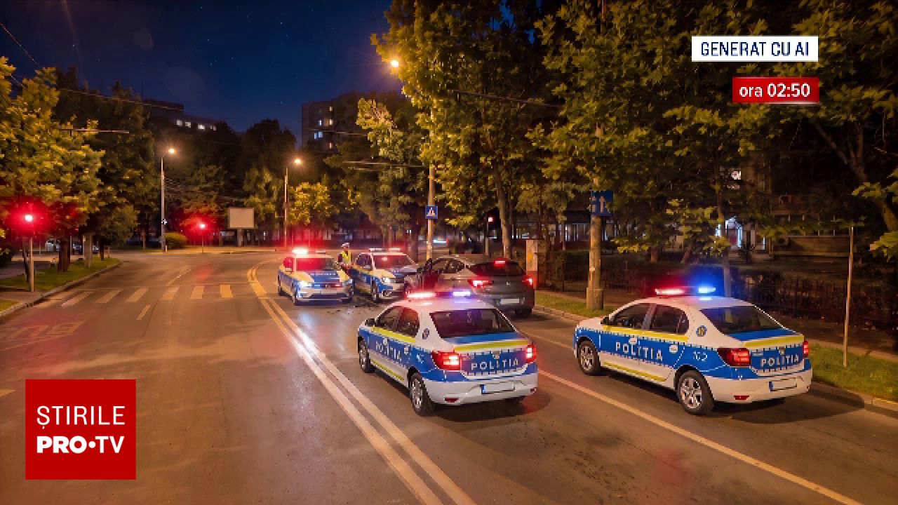 Trei persoane au fost reținute după ce au spart automate SelfPay în București și au rănit un polițist