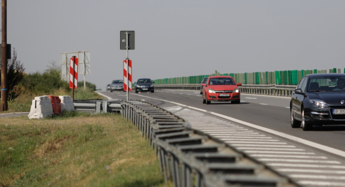 Restricții de circulație pe Autostrada A2, pe sensul Constanța – București, din cauza unor lucrări la Podul Cernavodă