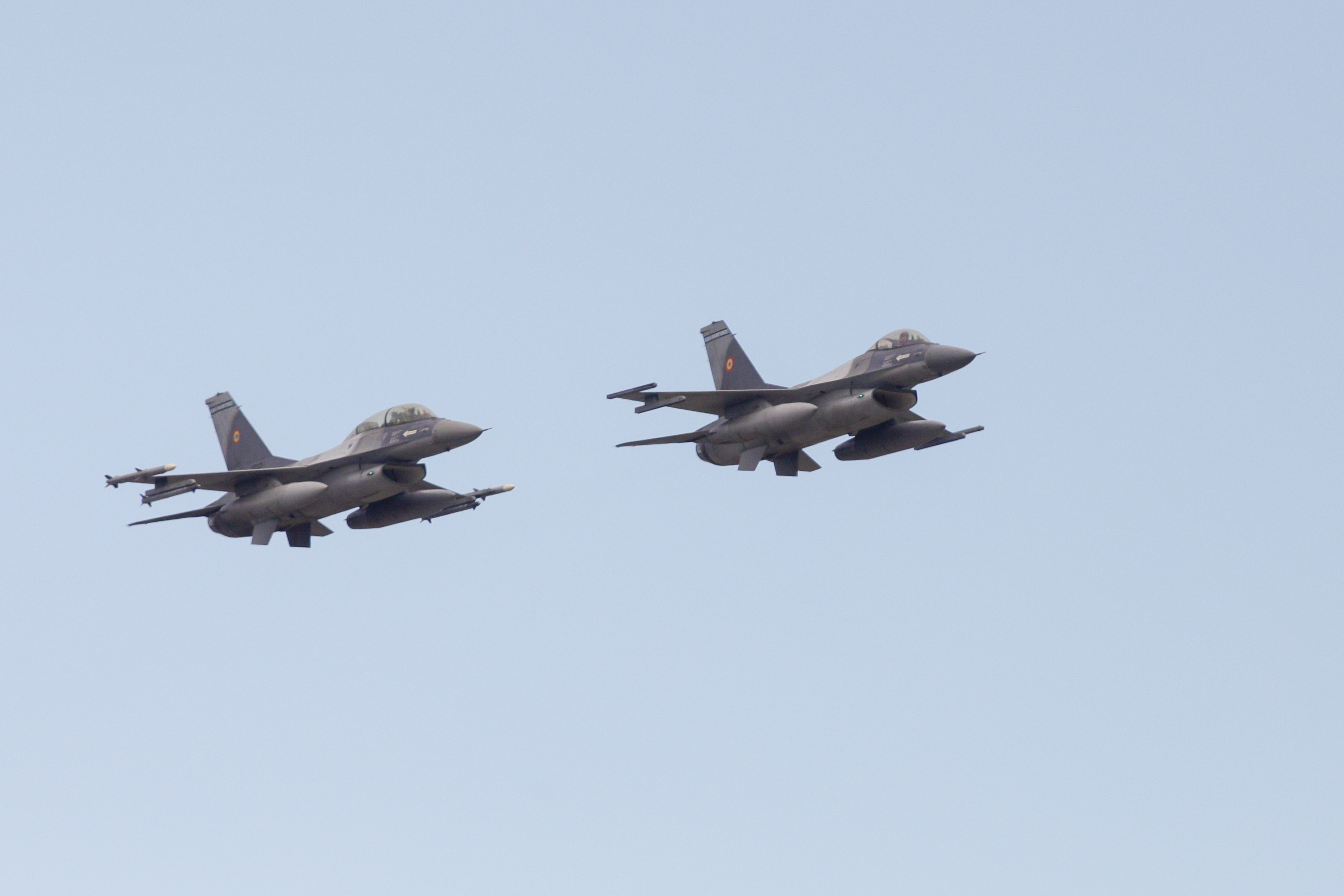 Alertă aeriană în Tulcea după detectarea dronelor în Ucraina. MApN a ridicat avioane F-16