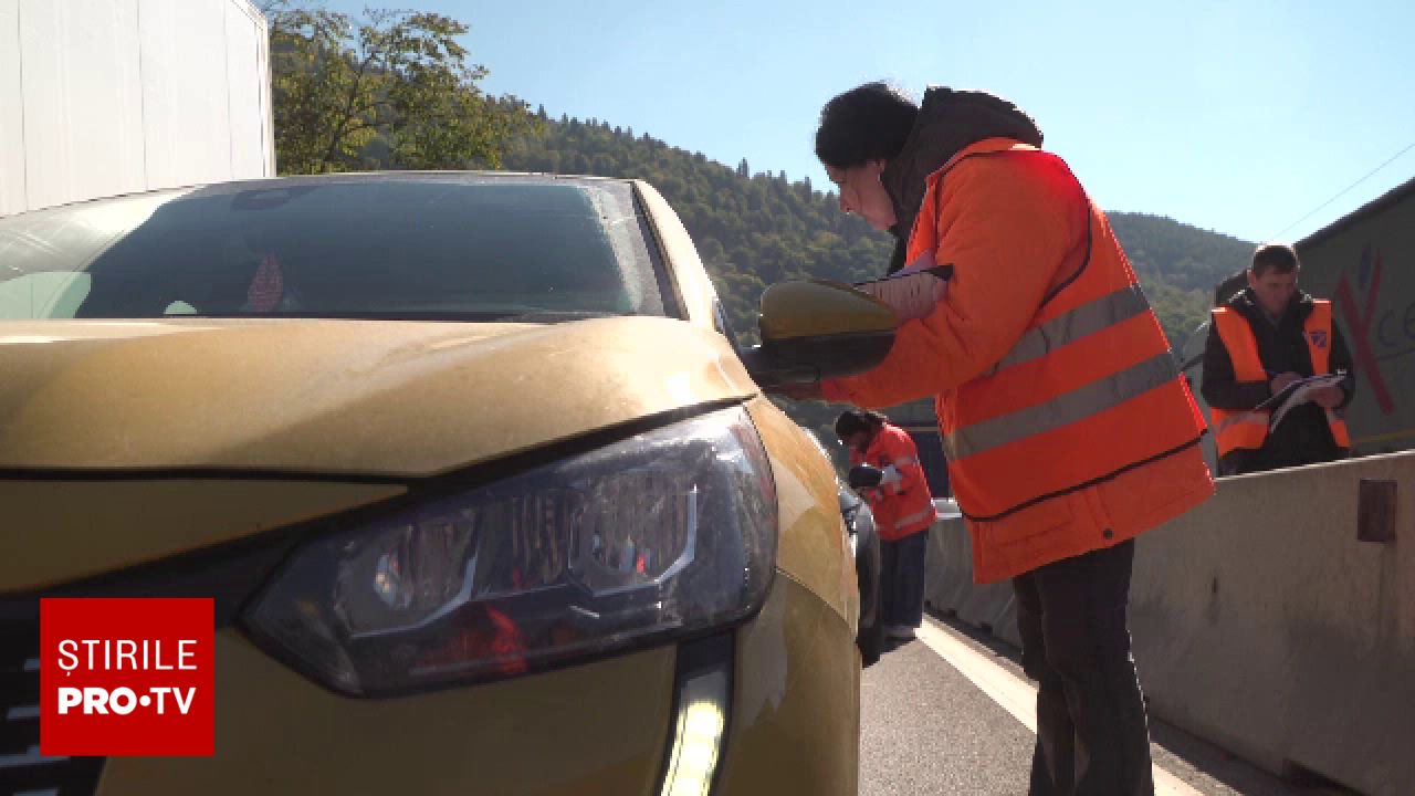 CNAIR interoghează șoferii în trafic pentru a planifica viitoarele investiții în drumuri