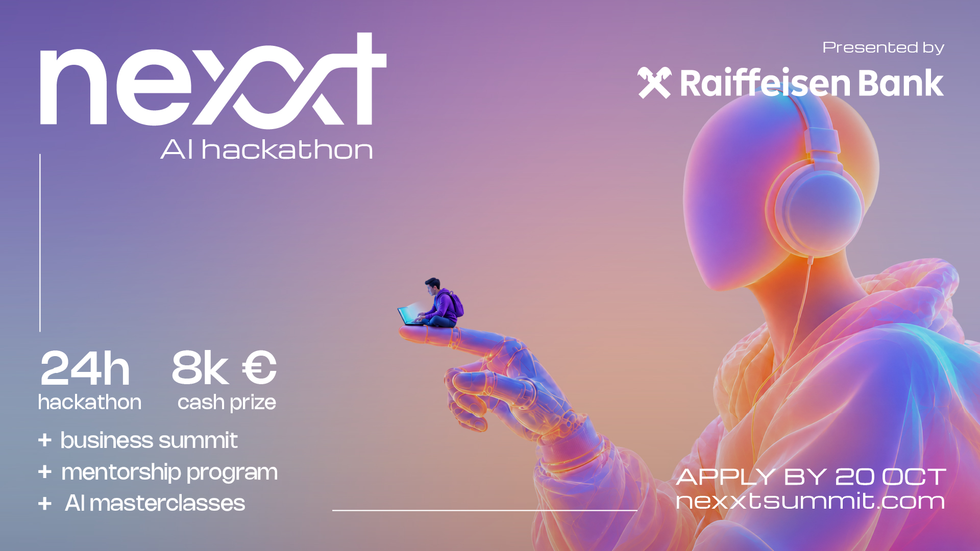 NEXXT AI Hackathon 2026: peste 50 de echipe dezvoltă soluții de inteligență artificială la București