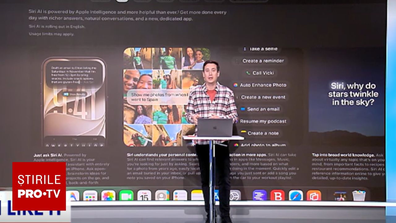 Apple introduce iOS 27 și macOS: Siri devine un asistent mai inteligent și funcții noi de editare foto
