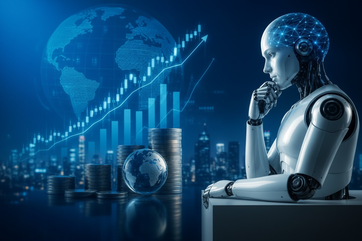 Scăderi masive pe bursele globale pe fondul avertismentelor emise de liderii din domeniul inteligenței artificiale