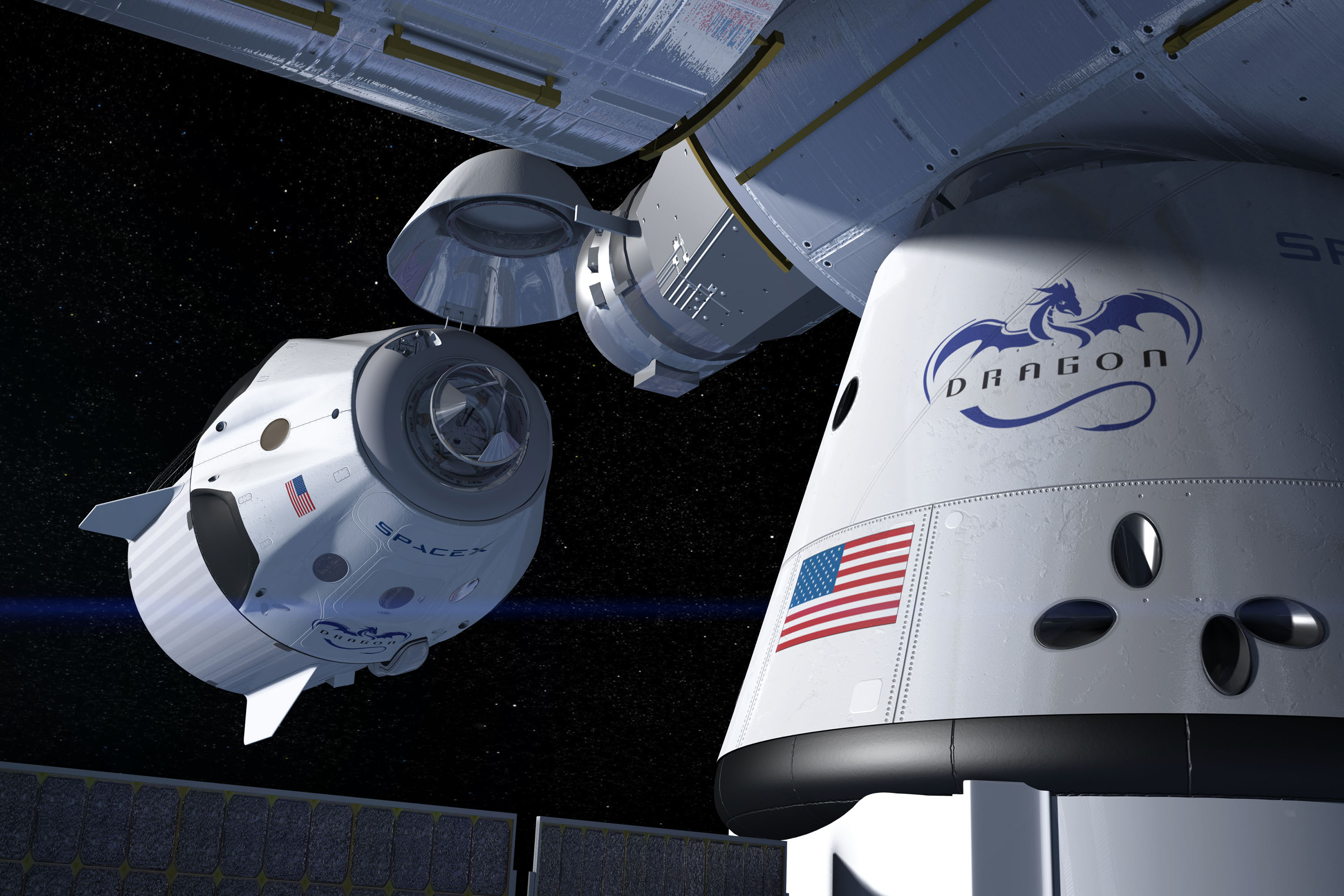 SpaceX a stabilit un record pentru navele spațiale americane în drumul către ISS
