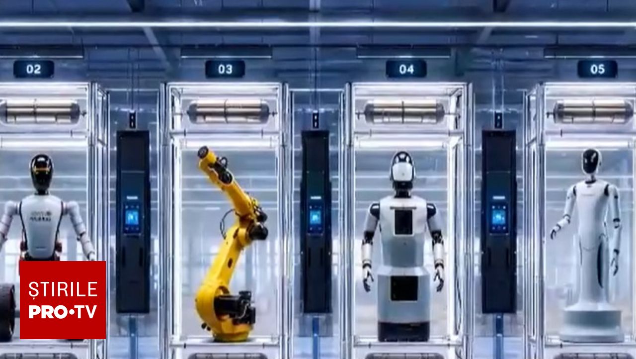 Roboți umanoizi alimentați cu inteligență artificială au fost distruși prin topire, într-un stil inspirat din Terminator