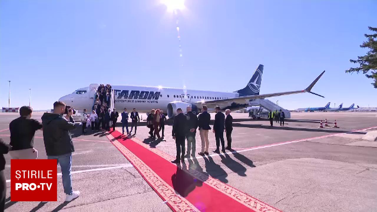 Noua aeronavă TAROM, Boeing 737 MAX 8, a efectuat primul zbor cu pasageri pe ruta București–Chișinău