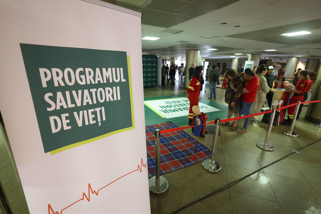 Bucureștenii au învățat să intervină în urgențe prin programul Salvatorii de vieți