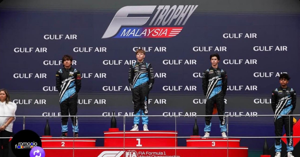 David Cosma Cristofor a ocupat locul 3 la Formula Trophy Malaysia