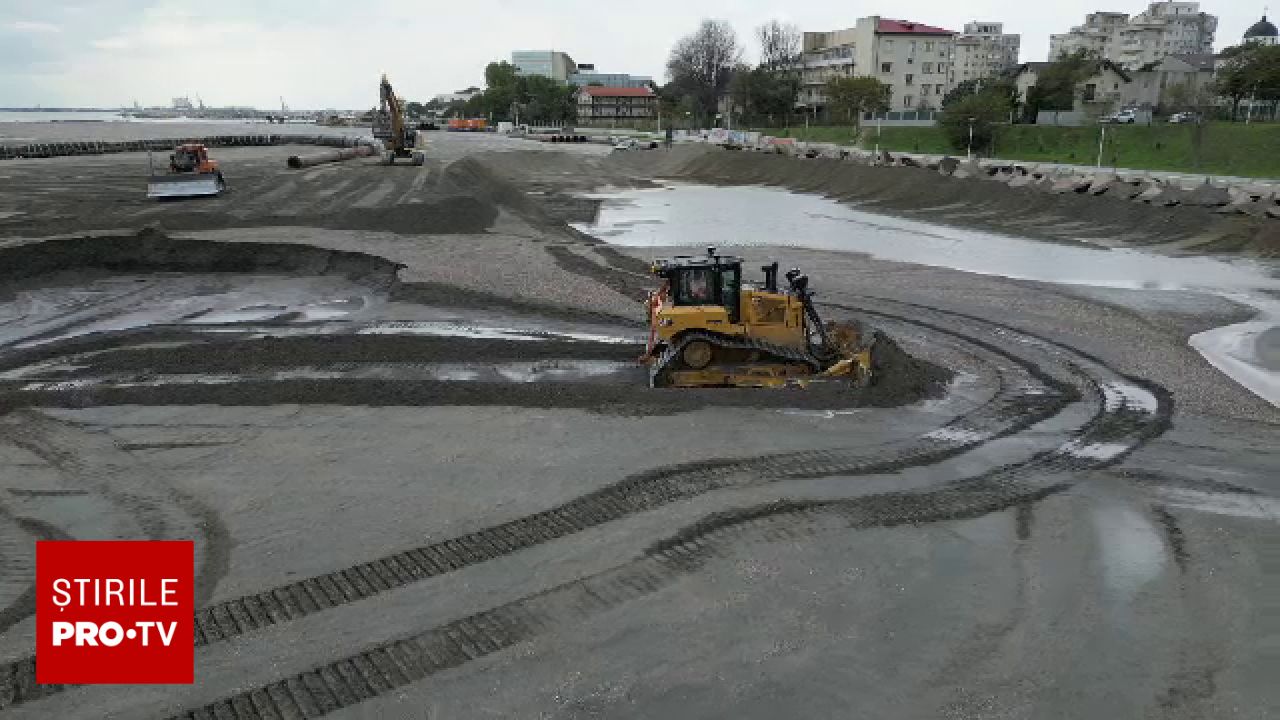Litoralul se extinde: plajele dintre Saturn și Mangalia vor câștiga suprafață prin înnisipare