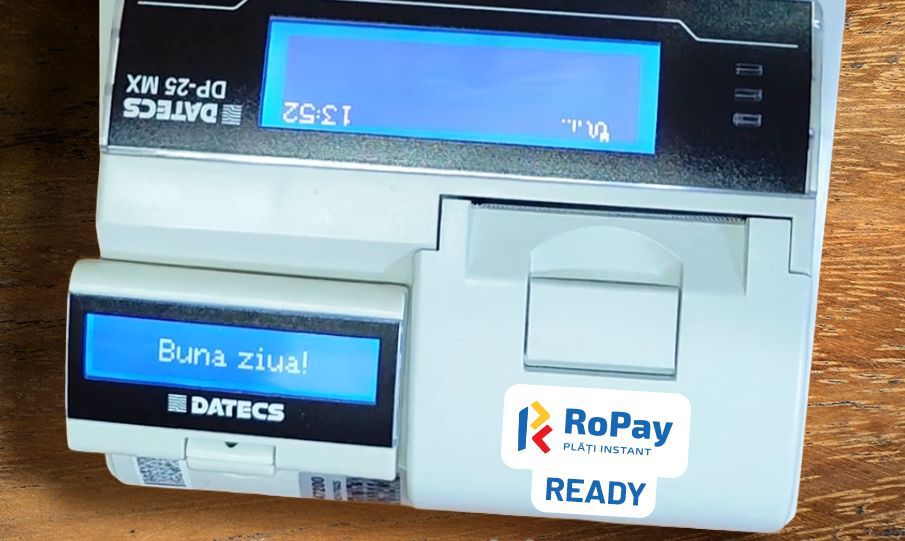 Echipamentele fiscale Danubius vor accepta plăți prin cod QR prin integrarea sistemului RoPay