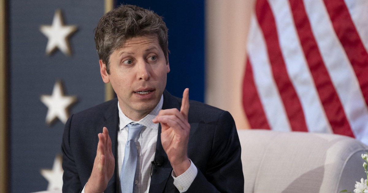 Sam Altman susține că societatea trebuie să accepte riscurile AI pentru a beneficia de tehnologie