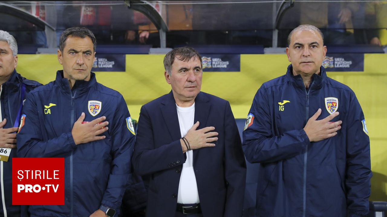 Gheorghe Hagi amenință cu demisia după a patra înfrângere consecutivă a României în Liga Națiunilor
