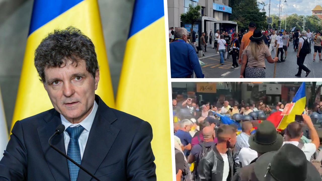Nicușor Dan a condamnat violențele din Piața Victoriei: „Nicio nemulțumire nu poate justifica agresiunile”