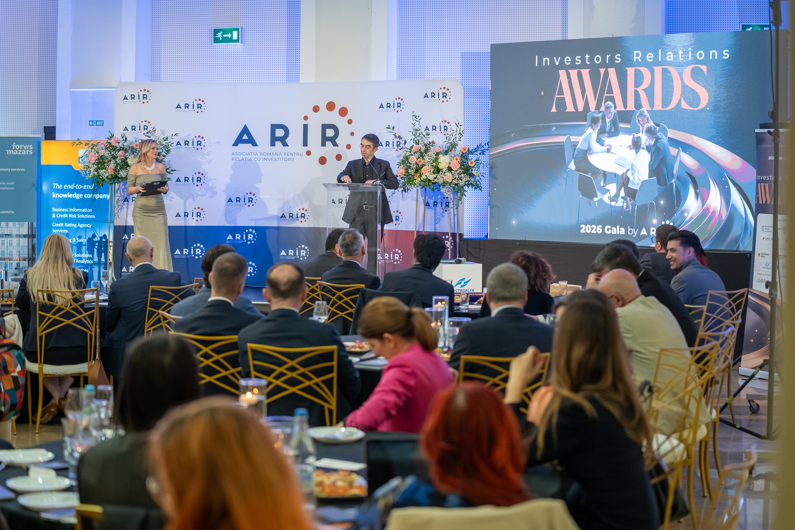 Gala by ARIR 2026: 16 companii și profesioniști premiați pentru excelența în Relația cu Investitorii