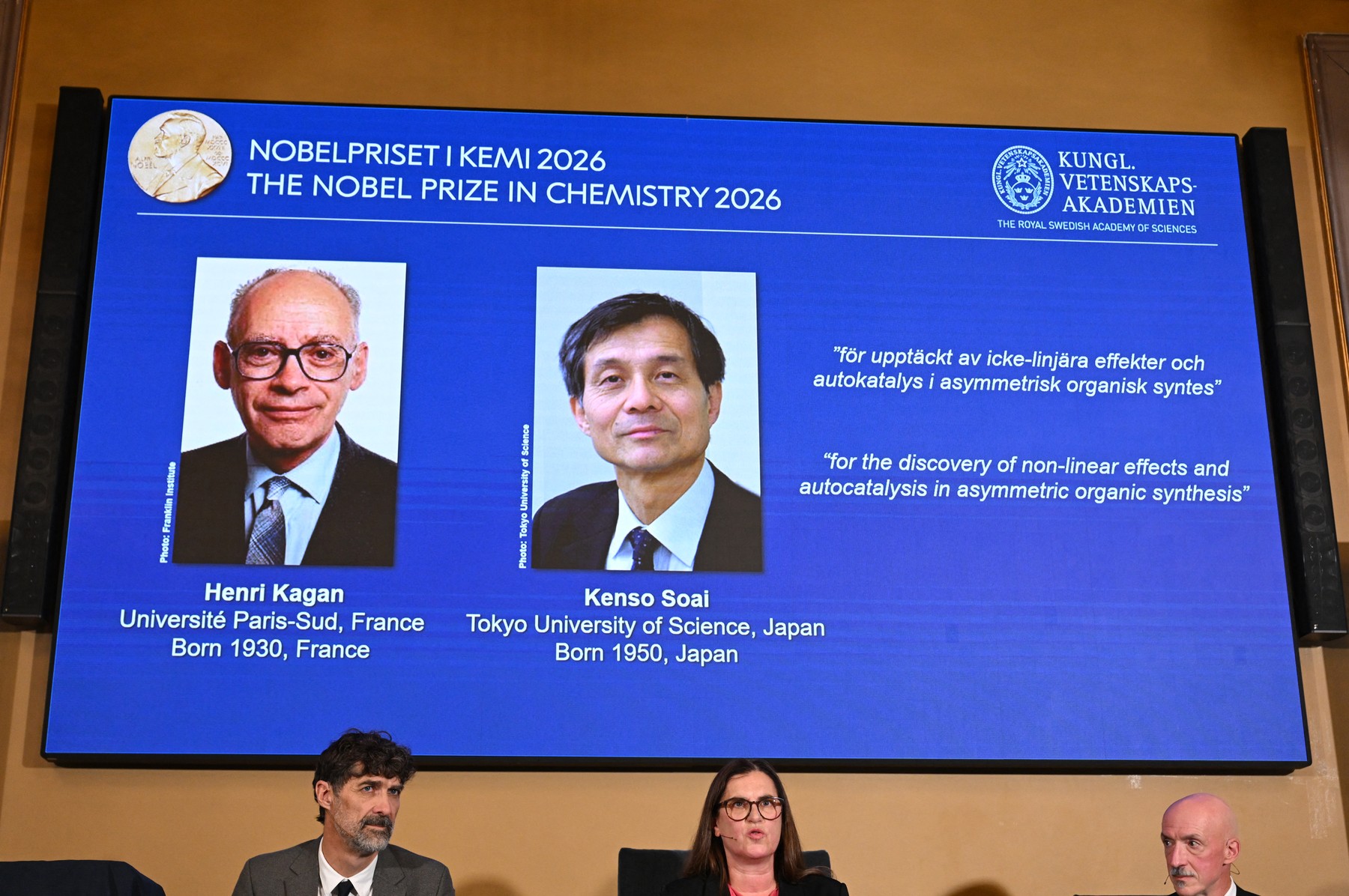 Premiul Nobel pentru Chimie 2026: Henri B. Kagan și Kenso Soai sunt laureații pentru descoperirea imaginilor în oglindă