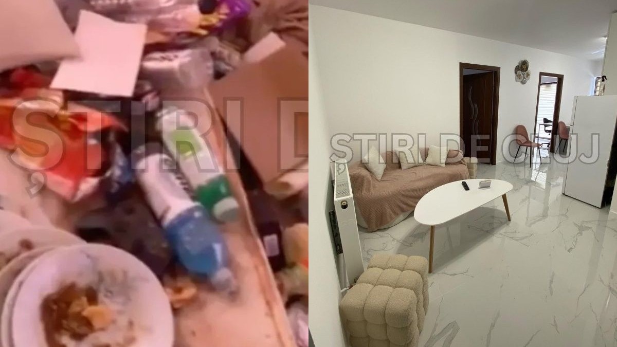 Apartament devastat în Florești: Proprietara a descoperit locuința distrusă după plecarea chiriașilor