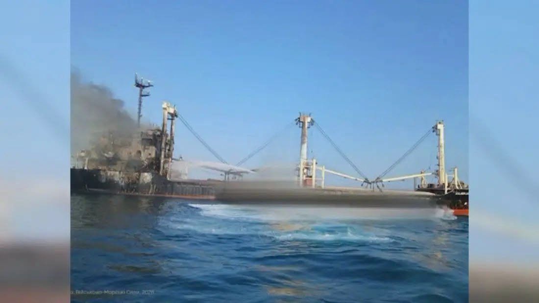 Operațiunea de căutare pentru marinarii de pe nava scufundată în Marea Neagră a fost suspendată
