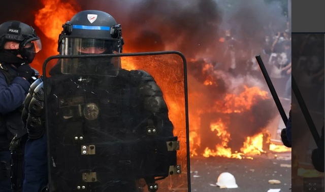 Nouă zi de grevă și manifestații în învățământul francez, joi, pentru susținerea liceenilor