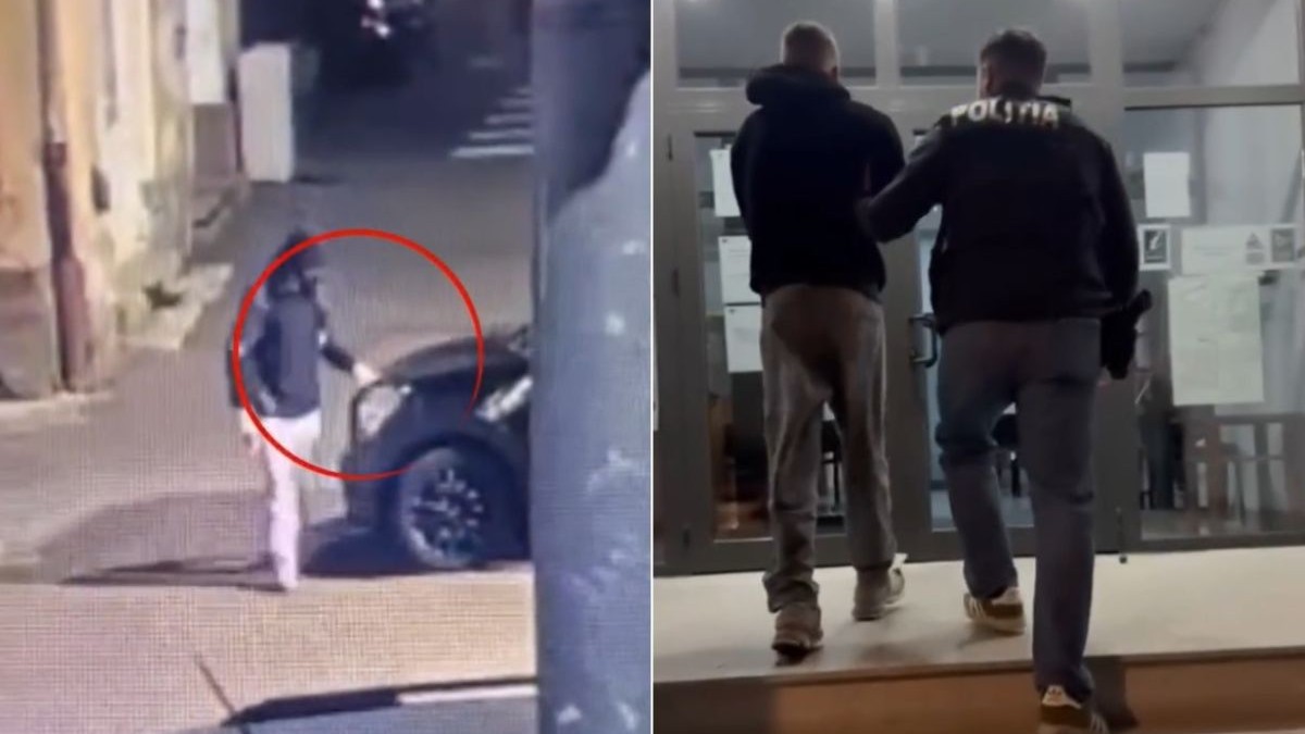 Un tânăr din Brașov a fost reținut după ce a avariat 22 de mașini într-o singură noapte