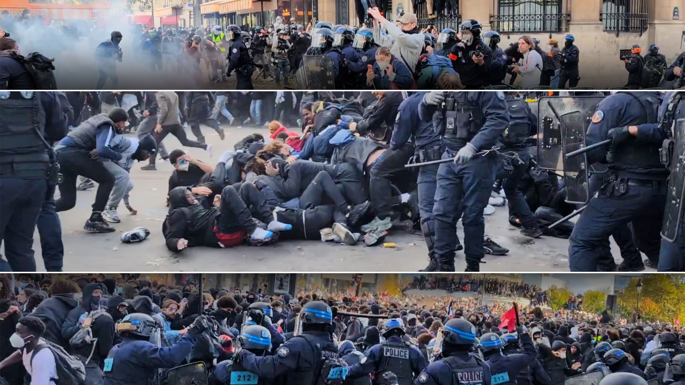Protestele elevilor din Franța continuă cu blocaje și violențe; ONU avertizează asupra forței poliției