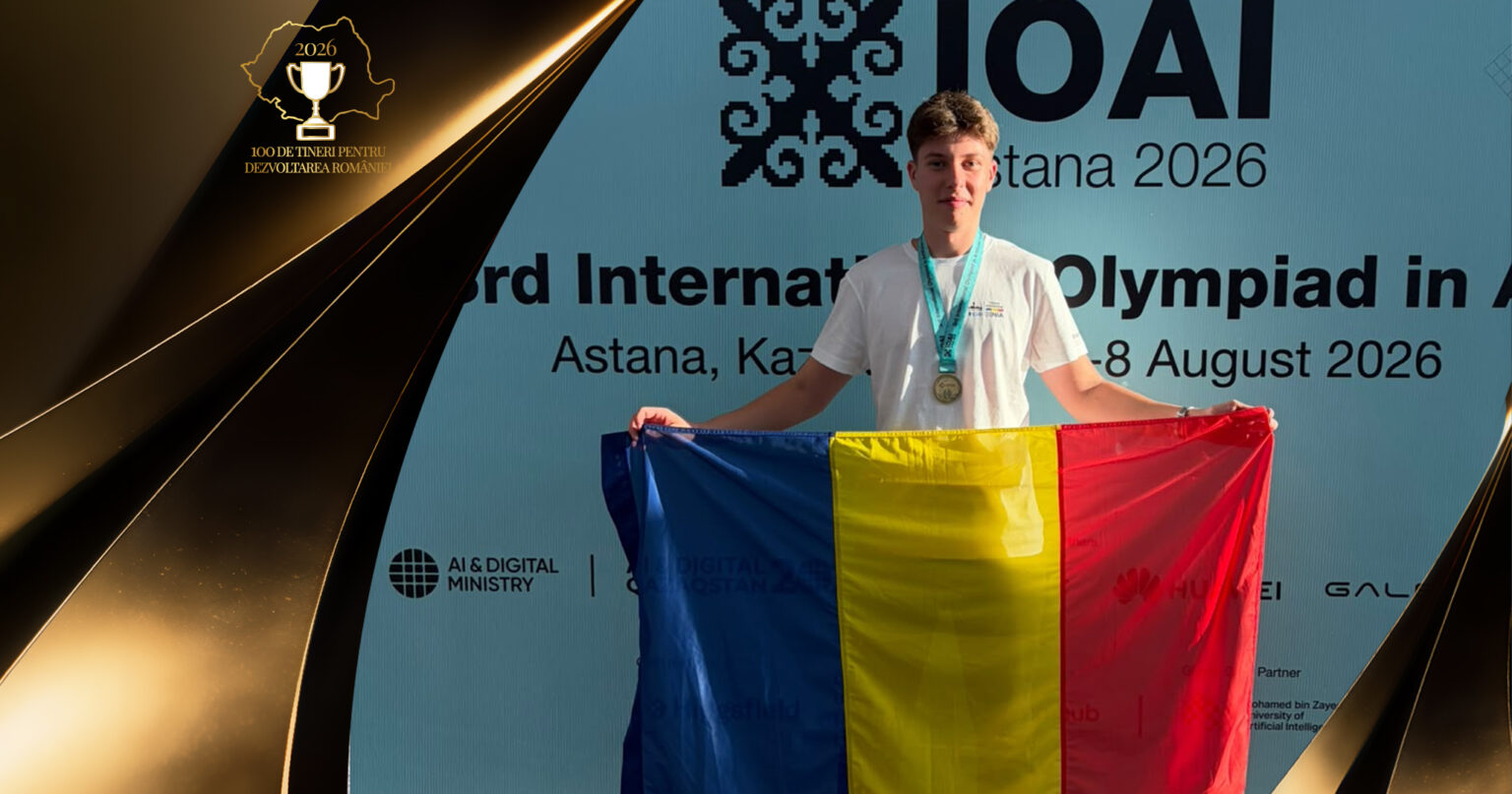 Elev din Constanța a câștigat medalia de aur la Olimpiada Internațională de Inteligență Artificială