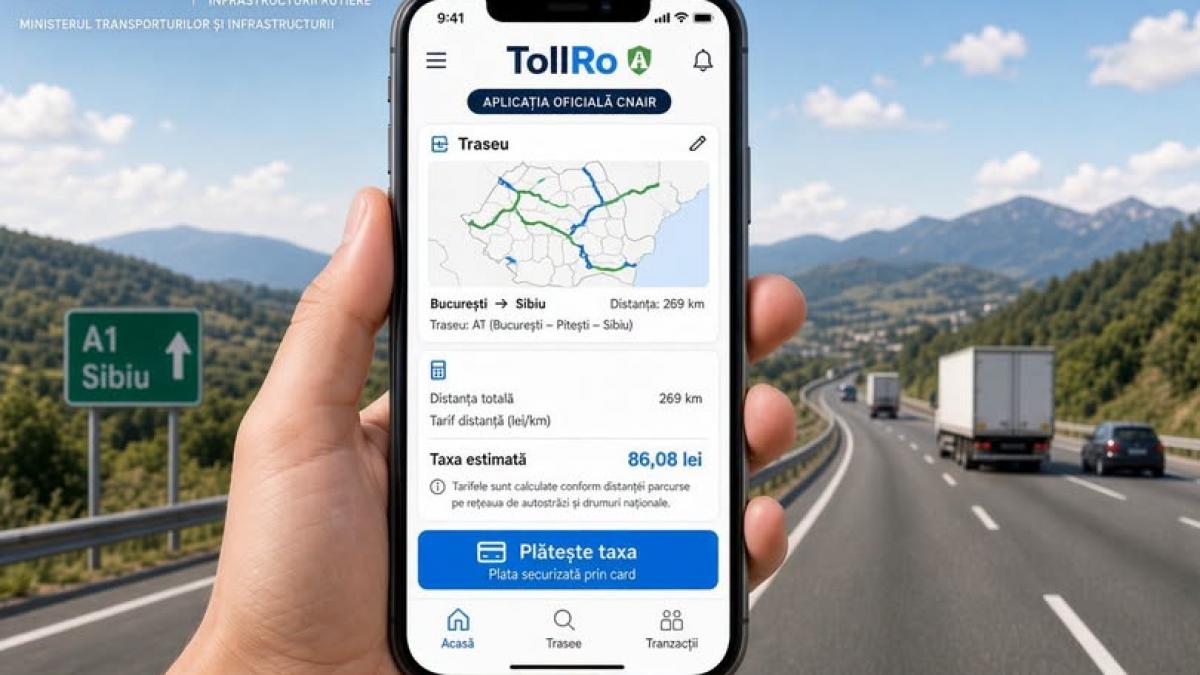 Sistemul de plată TollRo a fost restabilit după incidentul tehnic de vineri