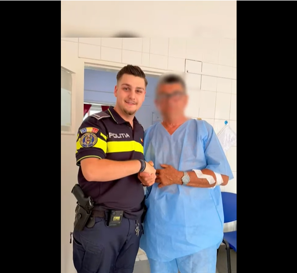 Un polițist din Argeș și-a întrerupt recitalul de muzică populară pentru a salva un om din public