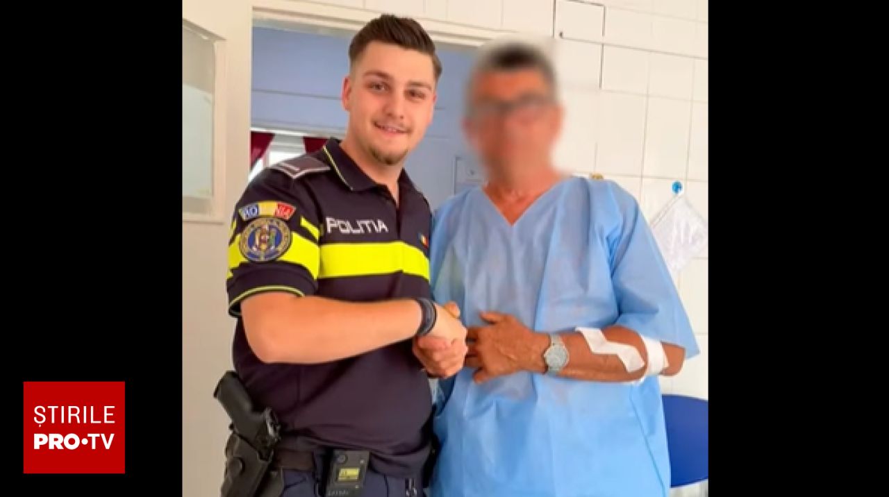 Un polițist din Argeș a întrerupt un spectacol de muzică populară pentru a salva un spectator