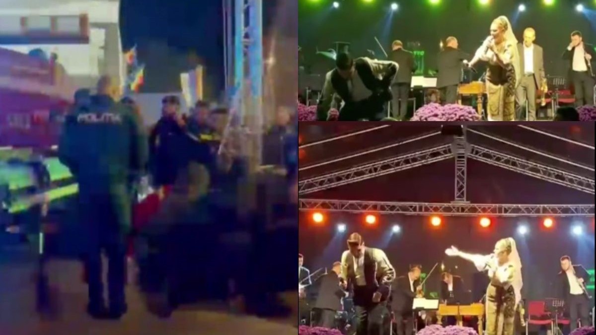 Un polițist din Pitești a întrerupt un spectacol folcloric pentru a salva un bărbat inconștient