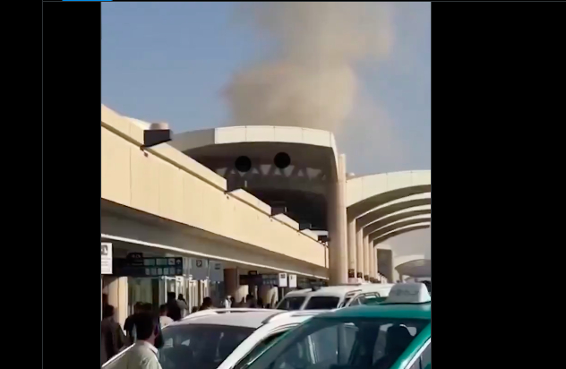 Explozie la aeroportul internațional din Riad în urma unui atac cu rachetă, zboruri multiple anulate