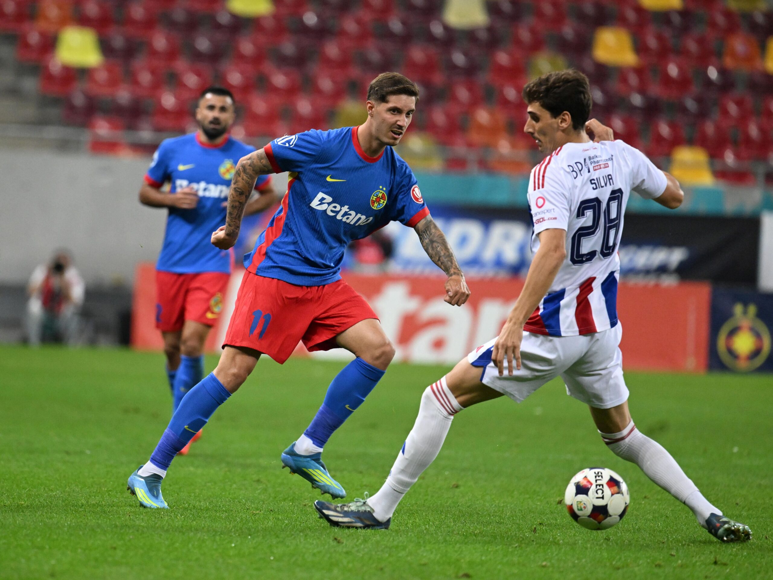 FCSB a obținut prima victorie după trei meciuri fără succes, sub noua conducere tehnică