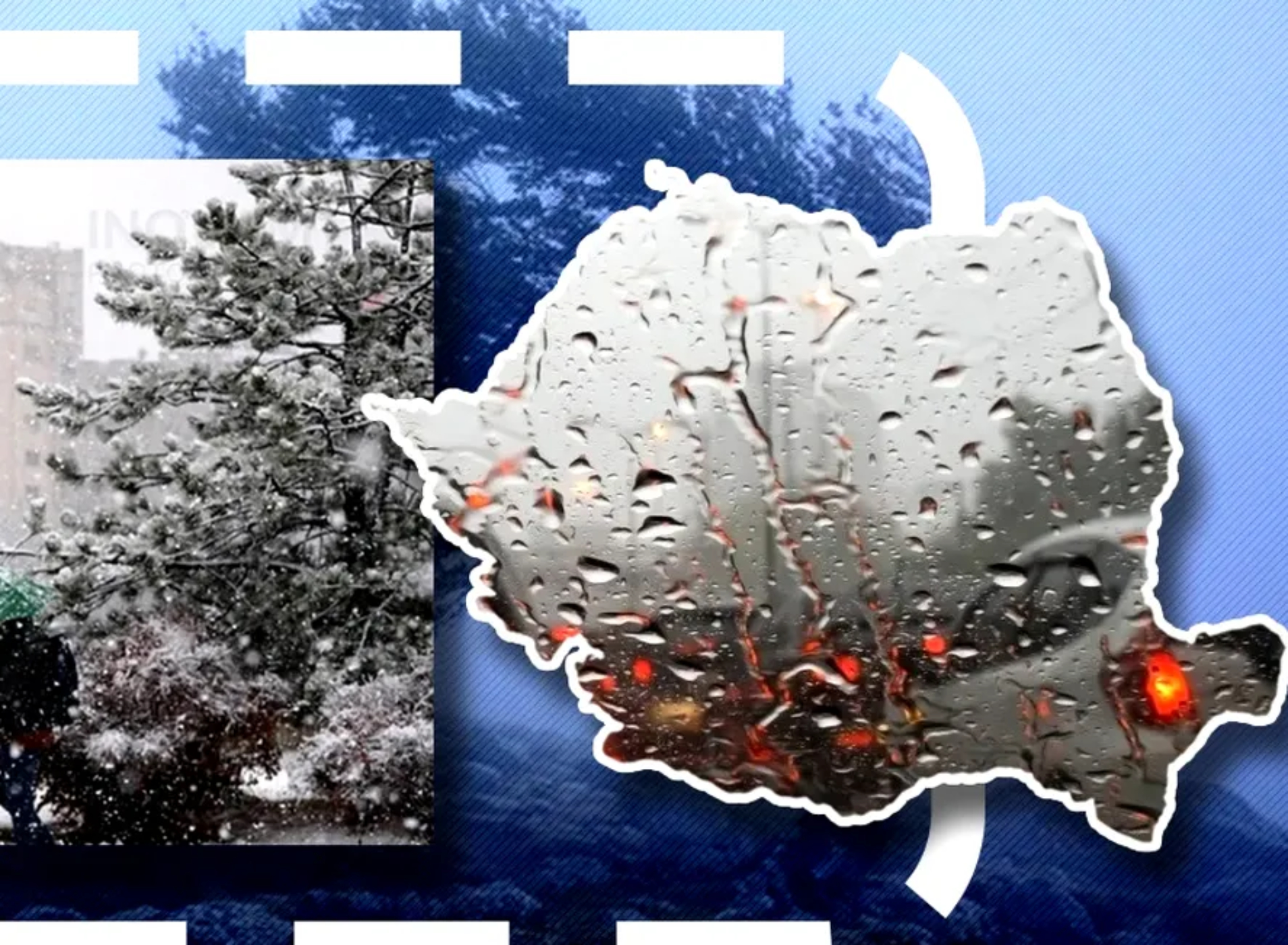 Schimbare bruscă de temperatură în România: Bucureștiul pierde 14 grade, vine cod galben de ploi