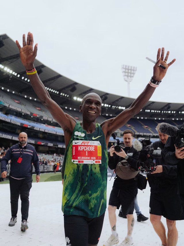 Eliud Kipchoge a câștigat maratonul de la Melbourne, prima sa victorie în ultimii trei ani