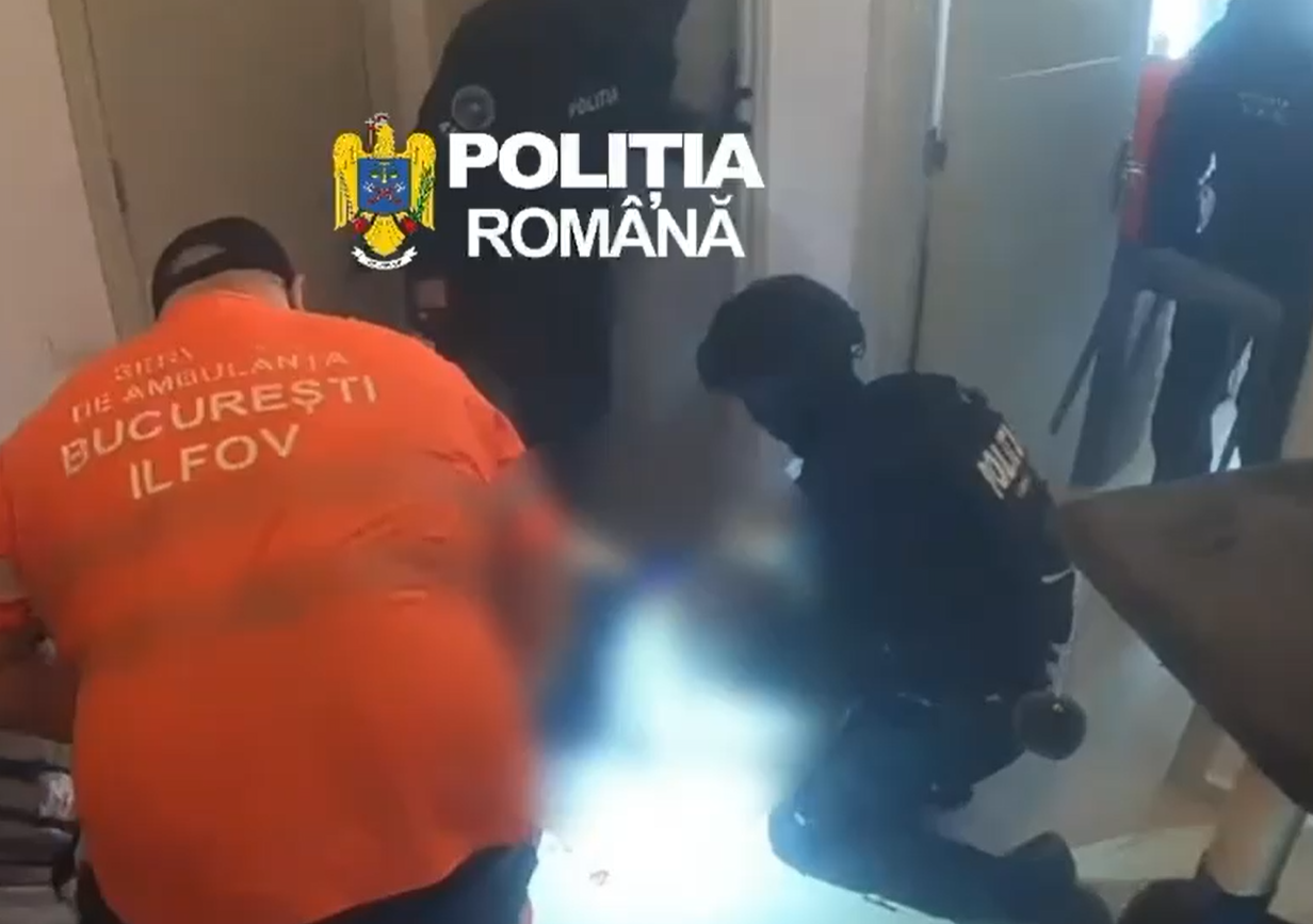 Intervenție SAS în Sectorul 3: Un polițist a fost atacat cu cuțitul, bărbatul a fost împușcat cu muniție neletală