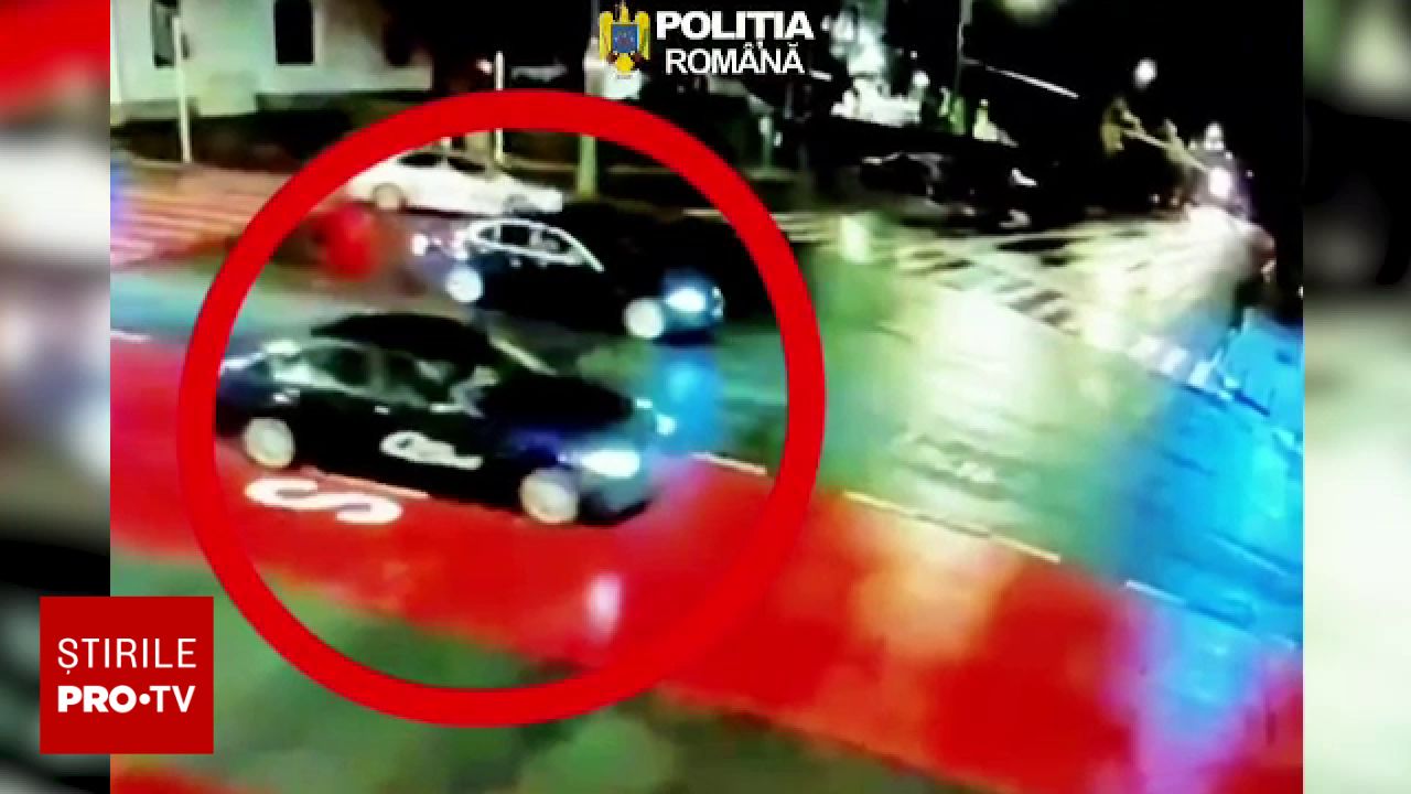 Accident violent în Brașov după o cursă ilegală de mașini în Centrul Civic
